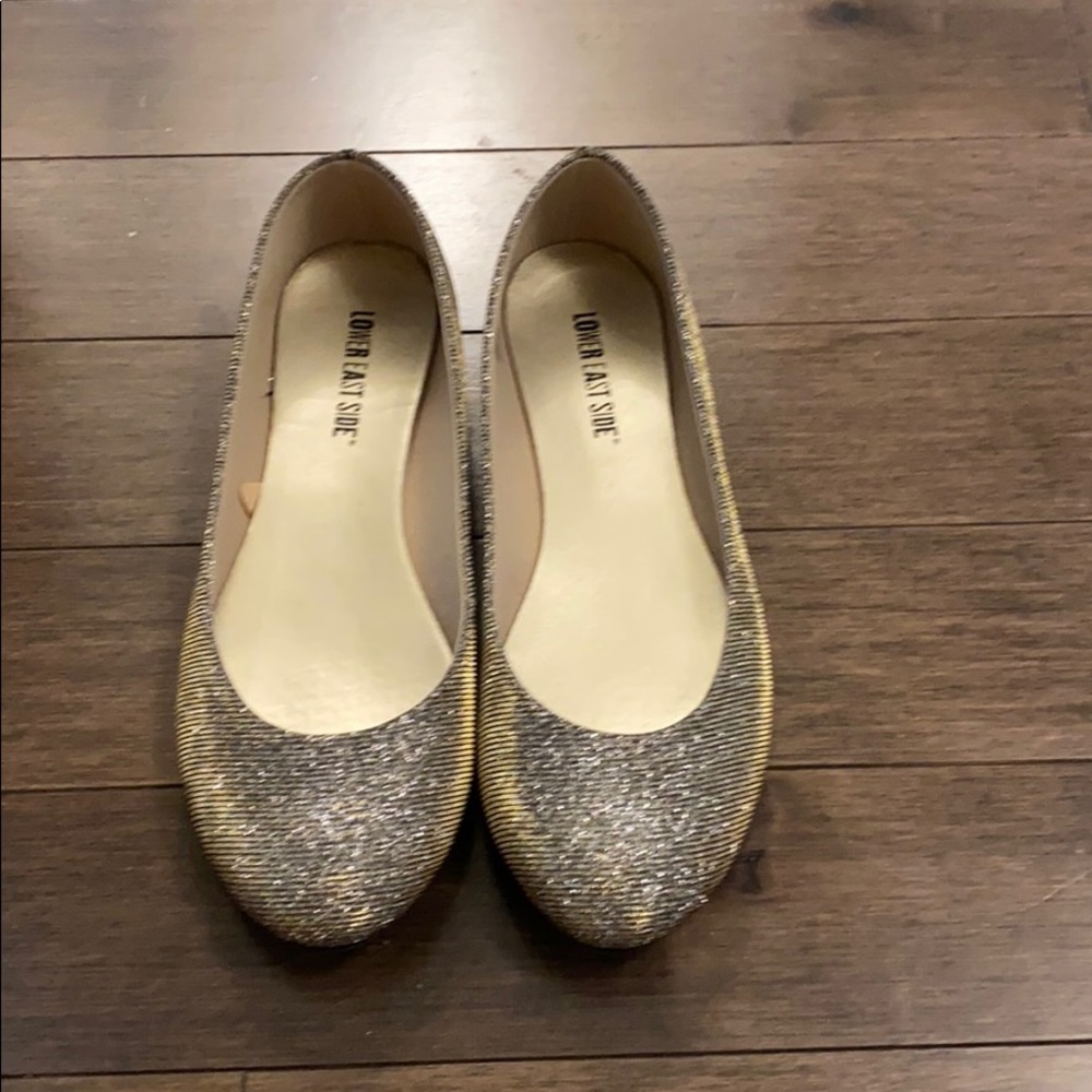 Sparkly flats